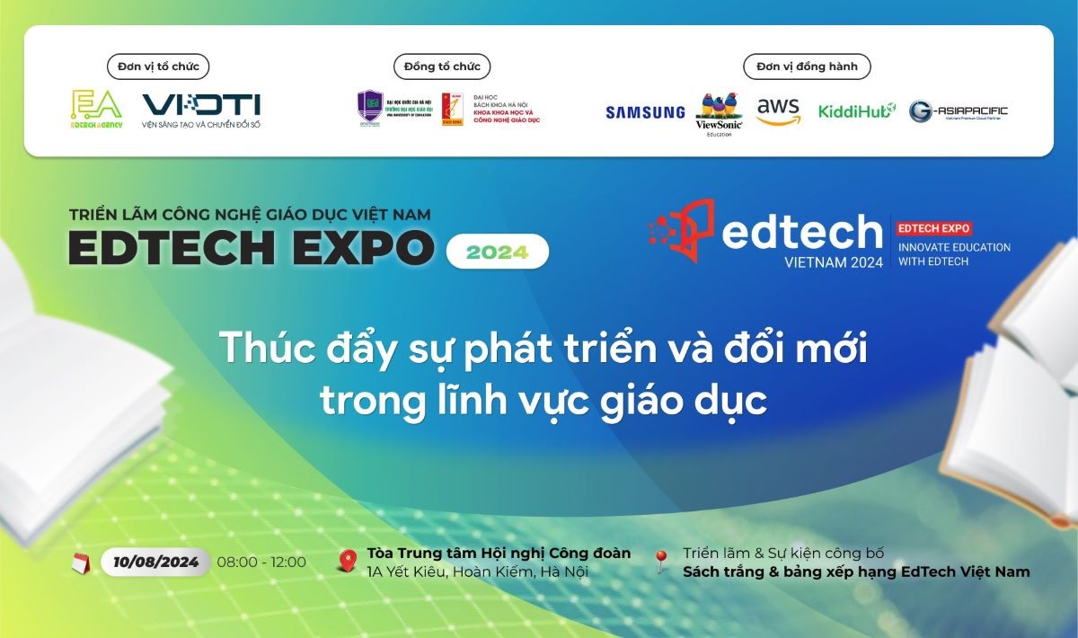 TRIỂN LÃM EDTECH 2024: KHÁM PHÁ CÁC XU HƯỚNG EDTECH MỚI