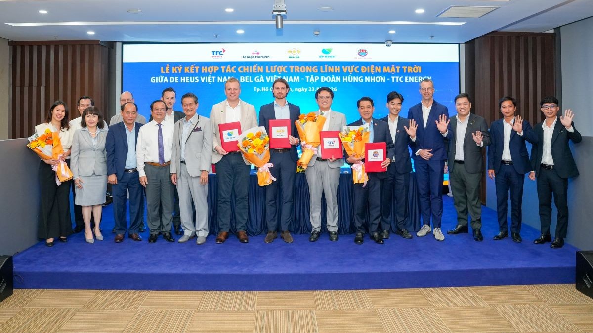 ​​​Hùng Nhơn - De Heus - Bel Gà - TTC Energy: Bắt tay phát triển điện mặt trời