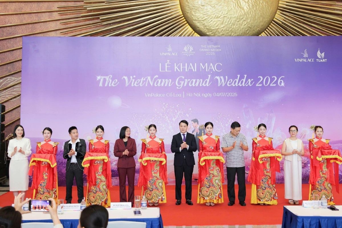 'Siêu triển lãm' The Vietnam Grand Weddx 2026 khép lại với những cột mốc ấn tượng