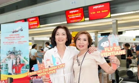 Vietjet mở đường bay mới nối TPHCM với 'xứ sở triệu voi'