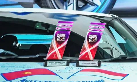 VinFast nhận hai giải thưởng tại Triển lãm Ôtô Quốc tế Indonesia 2024