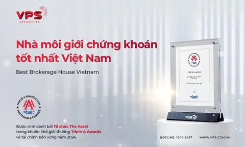 VPS vinh dự nhận giải thưởng “Nhà môi giới chứng khoán tốt nhất Việt Nam”