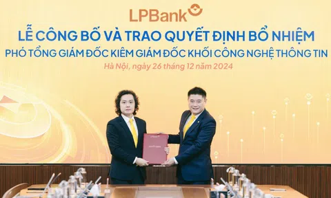 LPBank bổ nhiệm thêm Phó Tổng Giám đốc