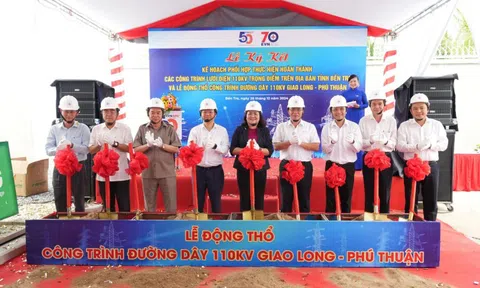 EVNSPC triển khai nhiều dự án điện quan trọng tại tỉnh Bến Tre