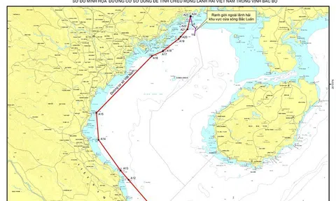 Hoàn tất lưu chiểu tại Liên Hợp Quốc hải đồ và toạ độ đường cơ sở tại Vịnh Bắc Bộ