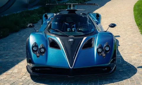 Cận cảnh siêu xe Pagani Zonda 760 Roadster Kunlun độc nhất thế giới