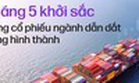 Tháng 5 khởi sắc: Sóng cổ phiếu ngành dẫn dắt đang hình thành
