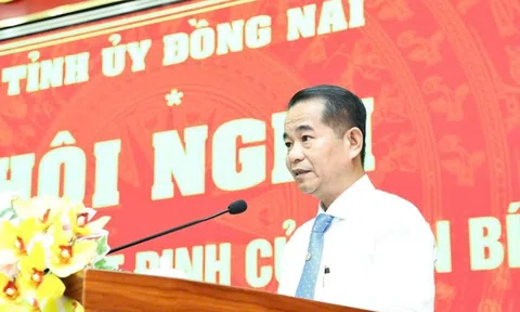 Đồng Nai có Tân Phó Bí thư Tỉnh uỷ
