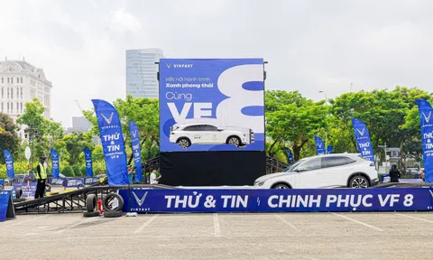 VinFast tổ chức trải nghiệm dải sản phẩm, VF 8 hưởng nhiều cải tiến