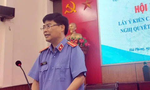 Chi hội Luật gia VKSND Tp.Hải Phòng lấy ý kiến về việc sửa đổi Hiến pháp