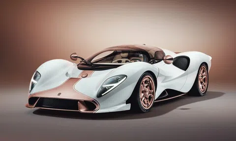 De Tomaso P72 - siêu xe mang phong cách hoài cổ, giới hạn 72 chiếc
