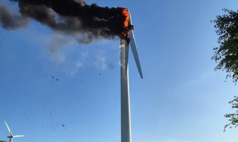 Sự cố khiến trang trại điện gió 9MW bị ngắt kết nối khỏi lưới điện