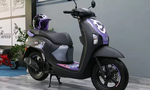 Honda Scoopy Kuromi - xe ga sản xuất giới hạn chỉ 2.000 chiếc