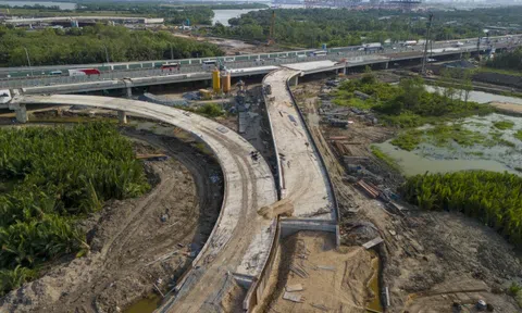 Toàn cảnh gần 14 km đường Vành đai 3 qua TP Thủ Đức thông xe cuối năm