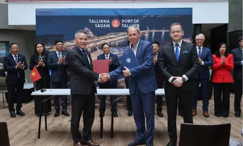 "Gã khổng lồ" ngành hàng hải Việt Nam "bắt tay" cảng biển lớn nhất Estonia