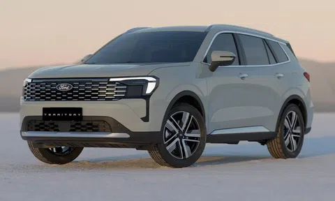 Ford Territory 2025 xuất hiện, thay đổi toàn bộ thiết kế