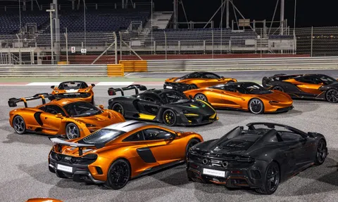 Bộ sưu tập 20 chiếc McLaren trị giá hơn 70 triệu USD