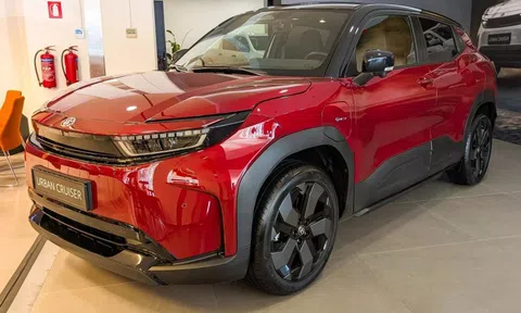 Ảnh thực tế Toyota Urban Cruiser, xe điện cỡ nhỏ hợp tác cùng Suzuki