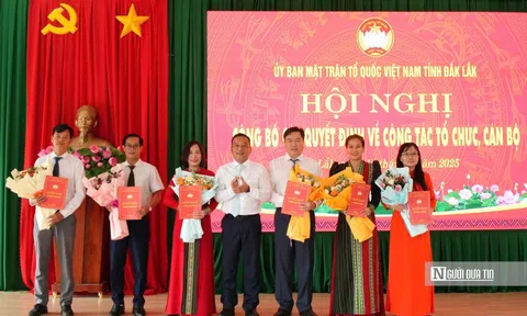 Thành lập 13 ban, đơn vị trực thuộc Uỷ ban MTTQ Việt Nam tỉnh Đắk Lắk