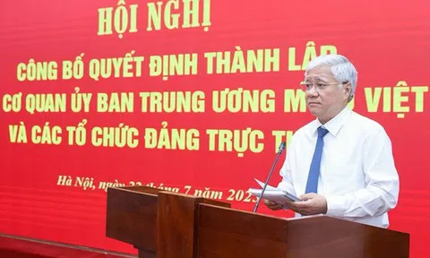 Ông Đỗ Văn Chiến làm Bí thư Đảng ủy Cơ quan Ủy ban Trung ương MTTQ Việt Nam