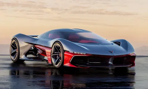 Cận cảnh siêu xe điện California Corvette Concept