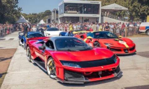 Dàn siêu xe ấn tượng tại Goodwood Festival of Speed 2025