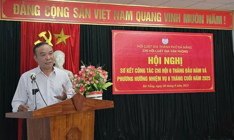 Hội Luật gia Đà Nẵng: Chi hội Luật gia Văn phòng, hạt nhân chuyên môn, nòng cốt đổi mới