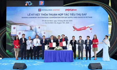 Hãng hàng không của tỷ phú Nguyễn Thị Phương Thảo sẽ sử dụng lô nhiên liệu hàng không bền vững đầu tiên tại Việt Nam, do Petrolimex pha trộn