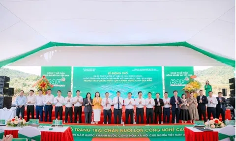 BAF Việt Nam khởi công trang trại chăn nuôi lợn công nghệ cao Gia Hân tại Quảng Trị