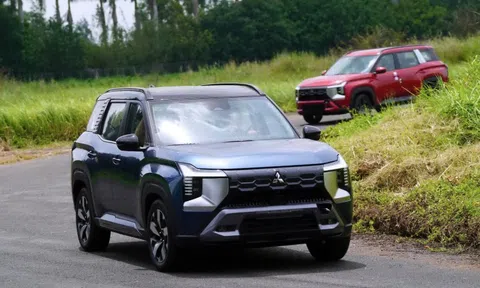 Mitsubishi Destinator lộ ảnh lái thử ở Việt Nam, cận kề ngày ra mắt