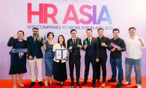 Carlsberg Việt Nam lần thứ 3 nhận giải ‘Nơi làm việc tốt nhất châu Á’