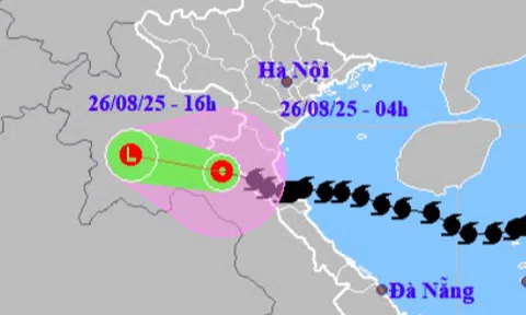 Bão số 5 suy yếu thành áp thấp nhiệt đới, mưa lớn tiếp diễn ở nhiều địa phương