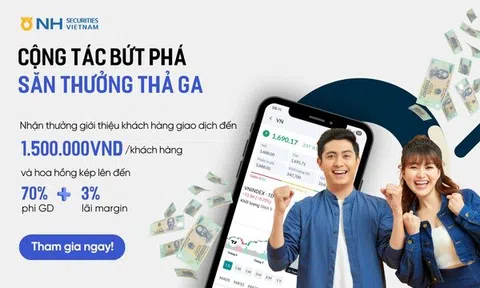Săn thưởng hấp dẫn với chương trình “Đồng hành tăng trưởng cùng CTV” tại Chứng khoán NHSV
