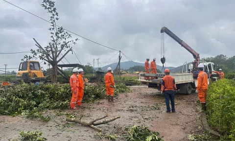 Khẩn trương khắc phục hậu quả bão số 5