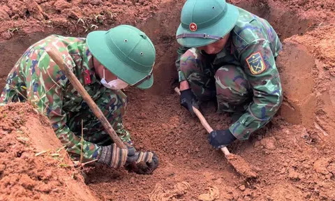 Phát hiện nhiều hài cốt liệt sĩ ở Quảng Trị