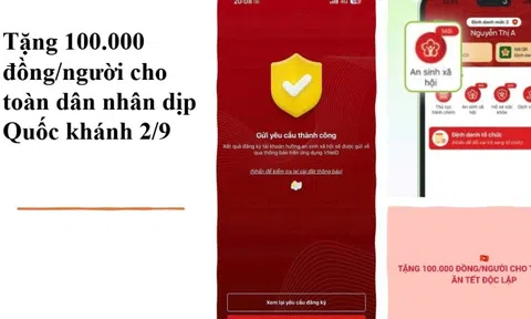 Công an: Nhiều đối tượng xấu lợi dụng việc tặng quà 100.000 đồng dịp Quốc khánh để lừa đảo