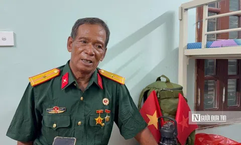 Cựu chiến binh vượt gần 1.000 km ra Hà Nội dịp 2/9: "Tôi rất xúc động"