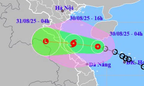 Áp thấp nhiệt đới khả năng mạnh thành bão giật cấp 10, đổ bộ vào đâu?