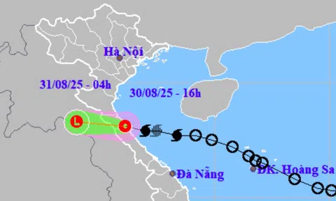 Bão số 6 suy yếu thành áp thấp nhiệt đới, đổ bộ Bắc Quảng Trị- Nam Hà Tĩnh, cảnh báo mưa lớn