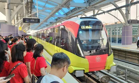 Đường sắt đô thị của Hà Nội phục vụ gần 1,8 triệu lượt hành khách dịp Quốc khánh 2/9