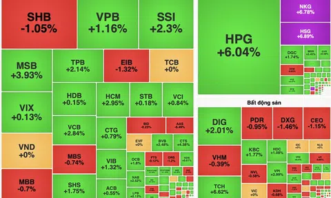 VN-Index vọt lên kỷ lục 1.696 điểm, cổ phiếu ngân hàng “gánh team” thị trường