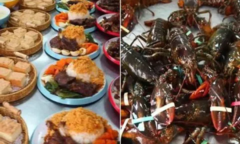 Trường mẫu giáo 'khoe' thực đơn tôm hùm, bào ngư cho học sinh gây bão mạng