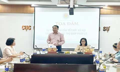 Đẩy mạnh sự tham gia của tổ chức xã hội trong công tác trợ giúp pháp lý