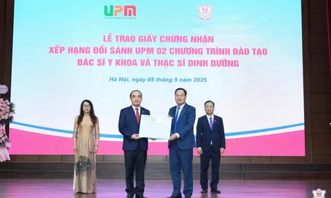 Hai chương trình của Đại học Y Hà Nội đạt chuẩn 5 sao quốc tế