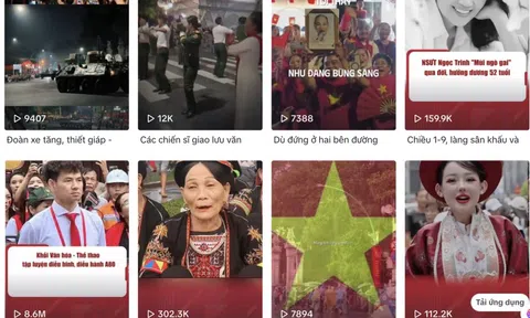 Hơn 600.000 video "Rạng rỡ Việt Nam" trên TikTok, hút hàng tỉ lượt xem