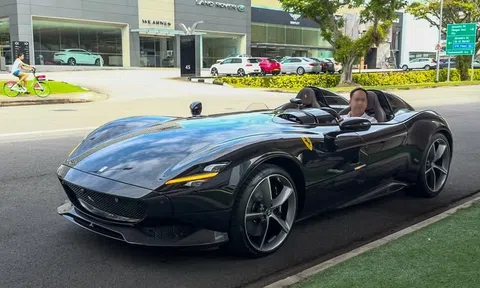 Siêu xe Ferrari Monza SP2 của hoàng thân Malaysia bất ngờ xuất hiện