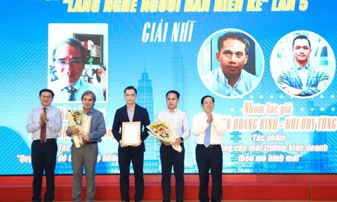 Cuộc thi "Lắng nghe người dân hiến kế" lần 6: Tâm huyết, trách nhiệm và khoa học
