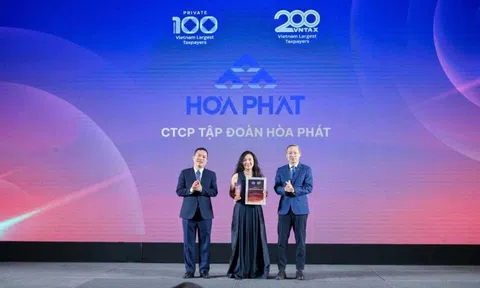 Hòa Phát vào TOP 4 doanh nghiệp tư nhân nộp ngân sách lớn nhất Việt Nam