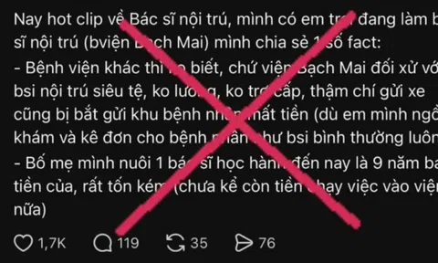 Người phụ nữ tung tin sai sự thật về bác sĩ nội trú Bệnh viện Bạch Mai để làm gì?