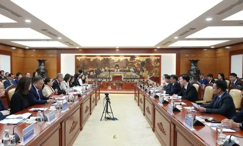 Bộ Tài chính làm việc với Đoàn doanh nghiệp Hồng Kông (Trung Quốc) về vận hành Trung tâm Tài chính Quốc tế